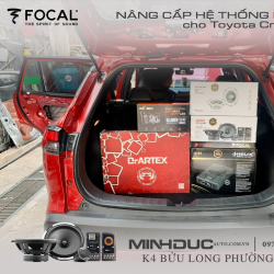 Nâng Cấp Loa Focal cho Toyota Cross