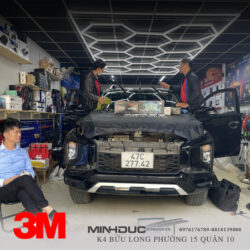 Phim Cách Nhiệt 3M Crystalline Cho Pajero Sport