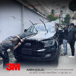 Phim Cách Nhiệt 3M Crystalline Cho Ford Everest
